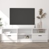 Meuble TV Blanc 150x33,5x45 cm Bois d'ingénierie 620593620593