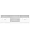 Meuble TV Blanc 150x33,5x45 cm Bois d'ingénierie 620593620593