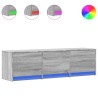 Meuble TV Gris Sonoma 140 x 34 x 40 cm Bois d'ingénierie 620595620595