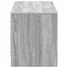 Meuble TV Gris Sonoma 140 x 34 x 40 cm Bois d'ingénierie 620595620595