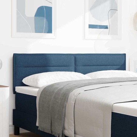 Tête de lit LED avec bandes LED Bleu 144 cm tissu 620601620601