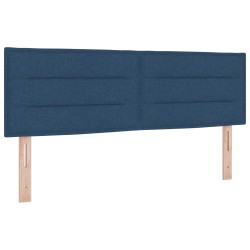 Tête de lit LED avec bandes LED Bleu 144 cm tissu 620601620601