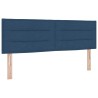 Tête de lit LED avec bandes LED Bleu 144 cm tissu 620601620601