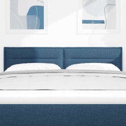 Tête de lit LED avec bandes LED Bleu 144 cm tissu 620601620601