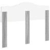 Tête de lit Gris Sonoma Bois d'ingénierie 620604620604