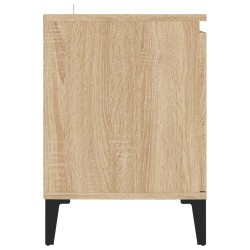 Meuble TV avec pieds en métal Chêne sonoma 103,5x35x50 cm 620606620606
