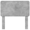 Tête de lit Gris béton Bois d'ingénierie 620609620609