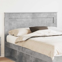 Tête de lit Gris béton Bois d'ingénierie 620612620612