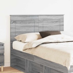 Tête de lit Gris Sonoma 100 cm Bois d’ingénierie 620616620616