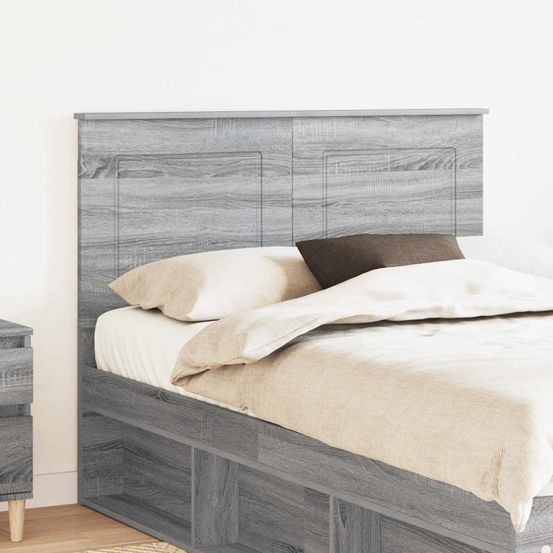 Tête de lit Gris Sonoma 100 cm Bois d’ingénierie 620616620616
