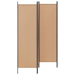 Paravent 4 panneaux Beige 200 x 180 cm Tissu 620619620619