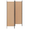 Paravent 4 panneaux Beige 200 x 180 cm Tissu 620619620619