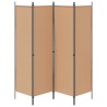 Paravent 4 panneaux Beige 200 x 180 cm Tissu 620619620619