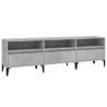Meuble TV gris béton 150x30x44,5 cm bois d'ingénierie 620620620620