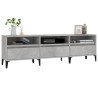 Meuble TV gris béton 150x30x44,5 cm bois d'ingénierie 620620620620
