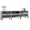 Meuble TV gris béton 150x30x44,5 cm bois d'ingénierie 620620620620