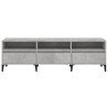 Meuble TV gris béton 150x30x44,5 cm bois d'ingénierie 620620620620