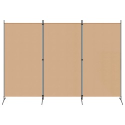 Paravent à 3 panneaux Beige 260 x 180 cm Tissu 620623620623