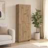 Ensemble de Meubles 2 pc Chêne artisanal Bois d'ingénierie 620626620626