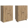 Ensemble de Meubles 2 pc Chêne artisanal Bois d'ingénierie 620626620626