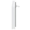 Fenêtre de sous-sol RISOR 80 x 40 cm PVC et verre Blanc 620638620638