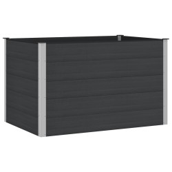Jardinière surélevée Noir 150 x 100 x 91 cm 620642620642