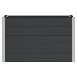 Jardinière surélevée Noir 150 x 100 x 91 cm 620642620642