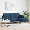 Ensemble de Canapés avec coussin Bleu Polyester 620643620643
