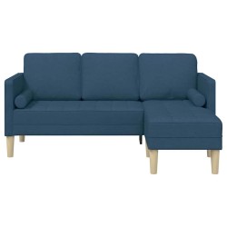 Ensemble de Canapés avec coussin Bleu Polyester 620643620643