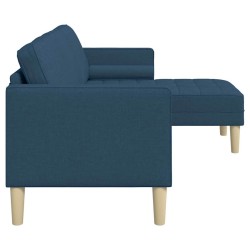 Ensemble de Canapés avec coussin Bleu Polyester 620643620643
