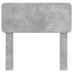 Tête de lit Gris béton Bois d'ingénierie 620646620646