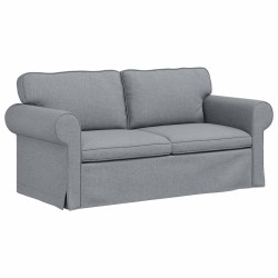 Ensemble de Canapés 2 pcs Gris clair 175 x 82 x 80 cm tissu 620651620651