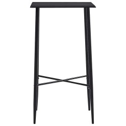 Ensemble de bar 5 pcs Tissu Noir 620652620652