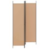 Paravent à 3 panneaux Beige 150 x 200 cm Tissu 620654620654