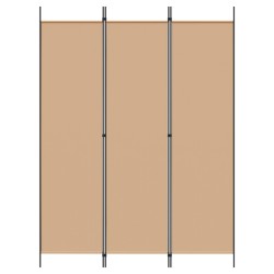 Paravent à 3 panneaux Beige 150 x 200 cm Tissu 620654620654