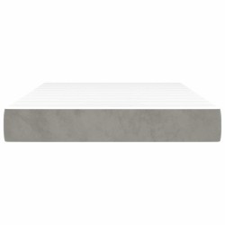 Matelas à ressorts ensachés 120 x 220 cm Gris clair 620656620656