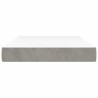 Matelas à ressorts ensachés 120 x 220 cm Gris clair 620656620656