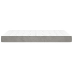 Matelas à ressorts ensachés 120 x 220 cm Gris clair 620656620656