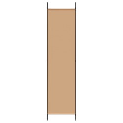 Paravent 5 panneaux Beige 250 x 200 cm Tissu 620658620658
