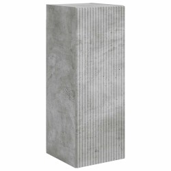Ensemble de meuble TV mural 4 pcs Gris béton Bois d'ingénierie 620659620659