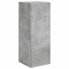Ensemble de meuble TV mural 4 pcs Gris béton Bois d'ingénierie 620659620659