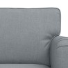 Ensemble de Canapés 2 pcs Gris clair 162 x 80 x 85 cm tissu 620662620662