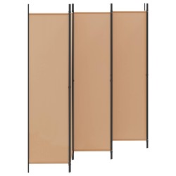 Paravent à 6 panneaux Beige 300 x 200 cm Tissu 620664620664