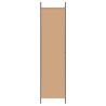 Paravent à 6 panneaux Beige 300 x 200 cm Tissu 620664620664