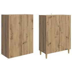 Ensemble de Meubles 2 pc Chêne artisanal Bois d'ingénierie 620665620665