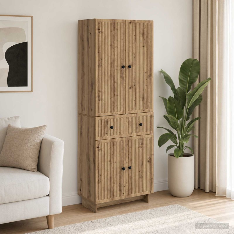 Ensemble de Meubles 2 pc Bois d'ingénierie 620667620667