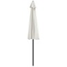 Parasol de balcon avec mât en aluminium Sable 270x144 cm Demi 620668620668
