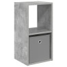 Table de chevet avec tiroir Gris béton 30,5 x 27 x 59,5 cm 620669620669
