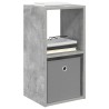 Table de chevet avec tiroir Gris béton 30,5 x 27 x 59,5 cm 620669620669