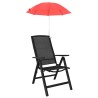 Parapluie avec pince 2 pcs Rouge brique Ø 105 x 86 cm 620672620672